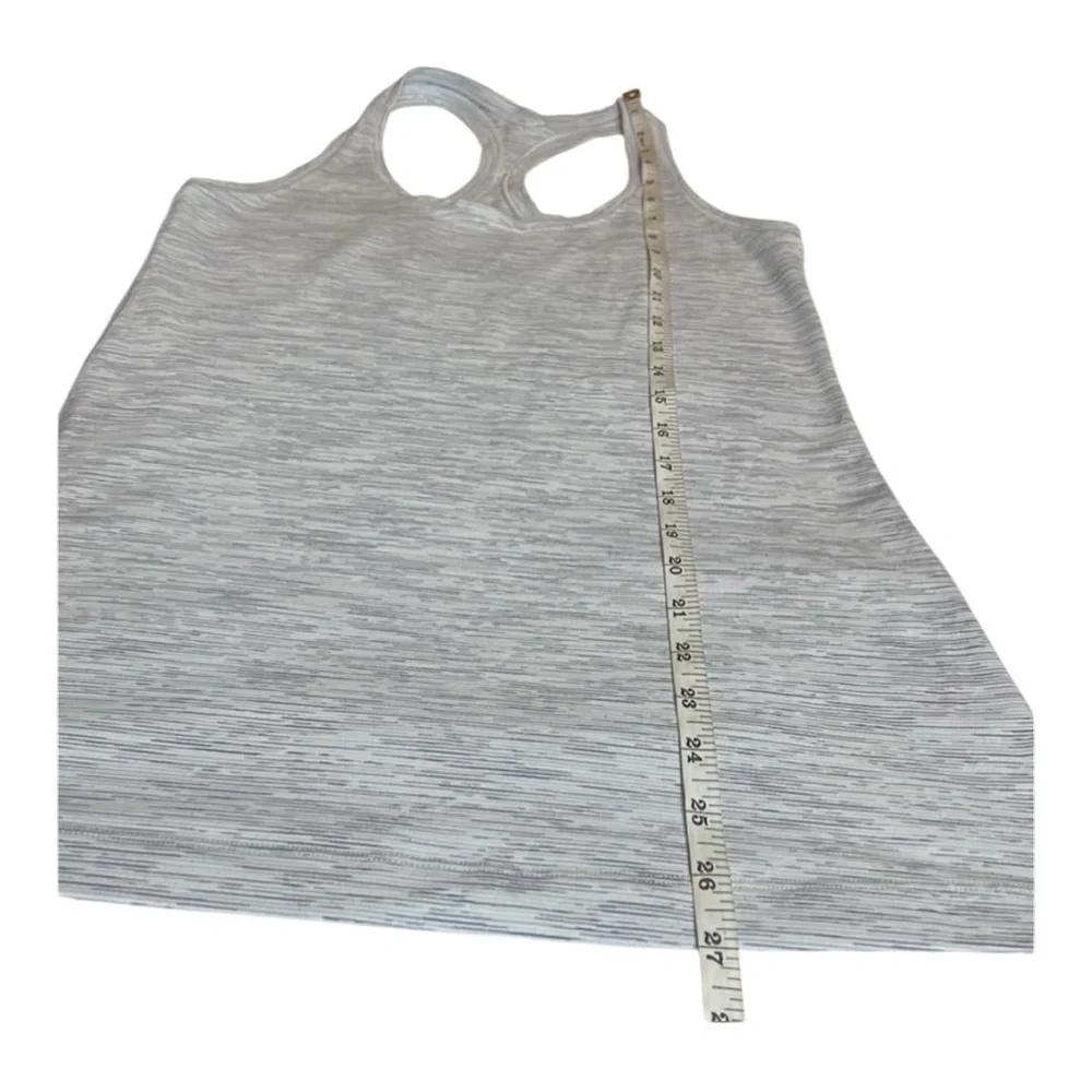 Lululemon Cool Racerback II Wee Are From Space Ice Grey Alpine White SZ 8